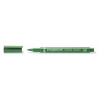 Dekoračný popisovač, 1 2 mm, kužeľový hrot, STAEDTLER 8323, kovovo zelený