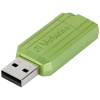 Verbatim USB DRIVE 2.0 PINSTRIPE USB flash disk 128 GB eukalyptus, zelená 49462 USB 2.0; 49462