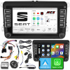AUTORÁDIO NCS P4V7 SEAT ALTEA 2004-2015 ANDROID BT 4GB RAM 2DIN