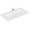 VILLEROY & BOCH Venticello umývadlo na skrinku s otvorom, s prepadom, 1000 x 500 mm, biela alpská, s povrchom CeramicPlus, 4104ALR1