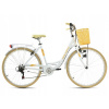 Mestsky bicykel - Damka retro 28 košík na bicykli 6 prevodovky (Damka retro 28 košík na bicykli 6 prevodovky)