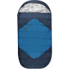 Dekový spacák TRIMM Divan modrý Velikost: 195 cm, Barva: sea blue/blue, Orientace zipu: Pravý, Obvodový
