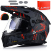 MOTOCYKLOVÁ PRILBA LS2 MX702 PIONEER ENDURO CROSS QUAD ATV + SKLO + CLONA