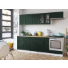 FRONTI Kuchynská linka BERIZA CHOCO 240cm - Green