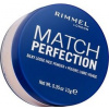 Rimmel Match Perfection Transparentný Voľný Púder 001, 10 g