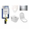Cenovo zvýhodnený závesný WC set Geberit na zamurovanie + WC VitrA Integra vr. sedadla SIKOGE2V6