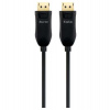 PremiumCord Optický DisplayPort 1.4 kabel M/M, pozlátené konekt. 30m (kport6-30)