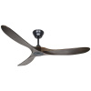 CasaFan ECO GENUINO 152 MS-NB stropný ventilátor, 16.6 W, (Ø x v) 1520 mm x 285 mm, čierna (matná), 315217; 315217