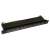 XtendLan Patch panel 19 , 24 portů RJ-45, CAT6, stíněný, kovový kryt