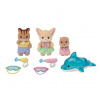 Sylvanian Families Zábava pri bazéne Baby Trio