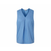 Tchibo - Bezrukávová ľanová blúzka - pre dámy - veľ. 36 - farba: modrá