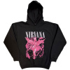 Mikina Nirvana - Angel Red, Unisex,Čierna,S
