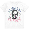 Tričko Disney - The Nightmare Before Christmas Scream Queen Biela 7 – 8 rokov
