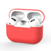 AppleMix Puzdro / obal pre Apple AirPods Pro - silikónové - červené