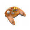 Bezdrôtový ovládač Retro-Bit Tribute 64 2.4 GHz Wireless Controller v2 Orange
