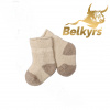 Ponožky pre bábatká zo 100% kašmíru Béžová