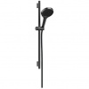 Hansgrohe Rainfinity 3jet EcoSmart sprchový set s tyčou 65 cm, brúsený čierny chróm 28746340