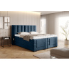 Manželská posteľ VEROS Boxspring | elektrická polohovateľná Látka: Lukso 40, Rozmer: 160 x 200