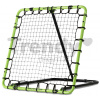 Odrazová sieť futbalová Tempo multisport rebounder Exit Toys polohovateľná oceľový rám 100*100 cm