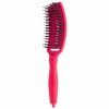 Olivia Garden Fingerbrush Neon Pink (Profesionálna kefa na vlasy v edícii Think Pink)