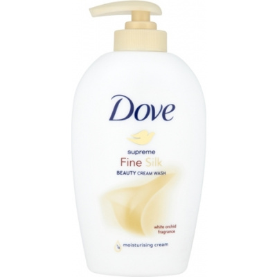 Dove Hedvábné tekuté mýdlo Supreme Fine Silk (Beauty Cream Wash), 250 ml