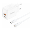 Nabíjačka FONENG EU55 GaN PD 20W 1xUSB-C + kábel USB-C - Lightning