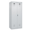 Skriňa na upratovacie prostriedky C+P Cabo-Plus, 800 x 500 x 1850 mm, bledosivá