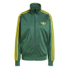 ADIDAS ORIGINALS Women's Firebird Classic Tracksuit Top CGREEN/CREYEL 10 (S)