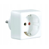 Adaptér Kaiser Schuko 10 A 230 V s uzemnením