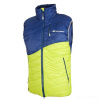 Sir Joseph Heron Vest Man navy/limet pánská zimní vesta Alpská vlna - L