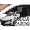 Deflektory (ofuky) bočních oken Škoda Karoq 5dv. -- od roku výroby 2017- kouřové provedení (na přední okna) SLEVA 8%