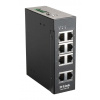 D-Link DIS-100E-8W sieťový prepínač Nespravované L2 Fast Ethernet (10/100) Čierna (DIS-100E-8W)