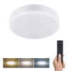 Solight WO798 LED osvětlení LECCE s dálkový ovladačem, 36W, 2160lm, 30cm, změna chromatičnosti, stmívatelné, bílá