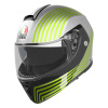 Prilba AGV STREETmodular ISEO Matt White Yellow Fluo Veľkosť: XL (60-61 cm)