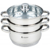 Naparovací hrniec - Hrniec na varenie na pár 4 el. 24 cm pár (Naparovací hrniec - Hrniec na varenie na pár 4 el. 24 cm pár)