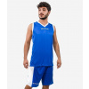KIT POWER INTERLOCK basketbalový set azúrová modrá-biela 2XL
