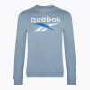 Pánska mikina Reebok Identity Big Logo Fleece Crew upgrade blue