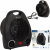 TERMOVENTILÁTOR BLOW FH-A01 OHRIEVAČ VZDUCHU VÝKONNÝ UNIVERZÁLNY 2000W ČIERNY