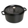 Liatinový hrniec COCOTTE 30 cm, čierny, Staub