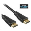 PREMIUMCORD HDMI kábel na HDMI 0,5 m (v1.4, 3D, pozlátené kontakty, tienené) kphdme005