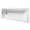Santech VIKY asymetrická masážna vaňa 150x80 cm,relaxa 300+chromoterapia Zadarmo,Pravá R300VIK150P