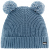 Detská zimná čiapka Eisbär Ponti Pompon MÜ kids - steel blue/steel blue/white 53