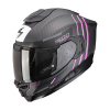 Integrální helma Scorpion Exo-1500 Carbon Air Zitty černá/růžová XS