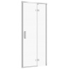 Cersanit LARGA Dvere do niky / Dvere pre sprch kút 90x195cm Chróm Číre sk. Pravé S932-116 S932-116