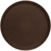 CAMBRO Tácka Cambro Tácka podnos 35,6 cm, okrúhla, hnedá