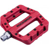 Pedál RockBros, PL,LSL Flat nylon, 9/16, červený