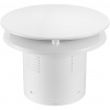 CERANO - Kúpeľňový axiálny okrúhly ventilátor so snímačom vhlkosti a časovým dobehom - 12W, potrubie 100mm - biela lesklá