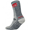Os Hammel Unisex zimné ponožky 03160025 čierna č.43