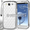 Zadný kryt Samsung Galaxy S III – Chrome – biela