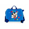 JOUMMABAGS Detský kufrík na kolieskach Mickey Circle Blue MAXI 34 l